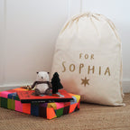 Gold Star Personalised Sack
