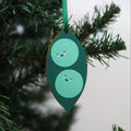 Peas In a Pod Wooden Decoration