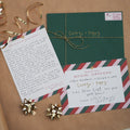 Personalised Nice List Certificate & Letter from Father Christmas