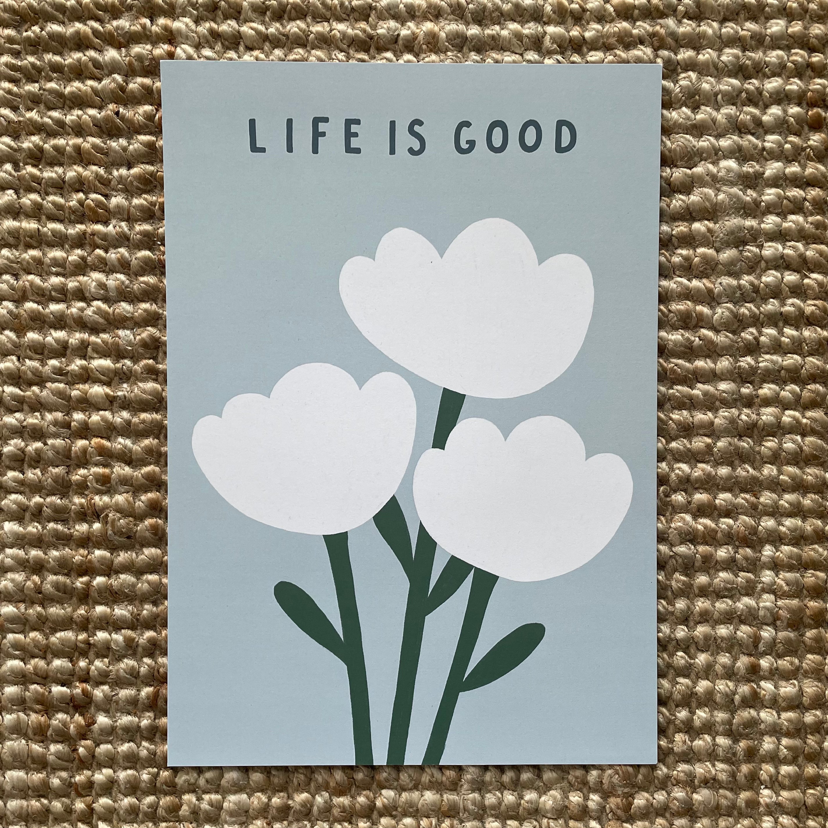 SECONDS - Life Is Good A4 Print