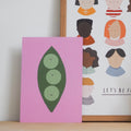 Peas Mini Print