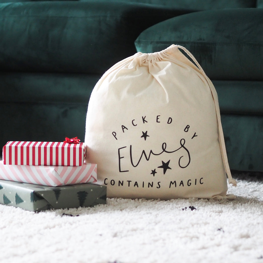 Packed By Elves Little Sack