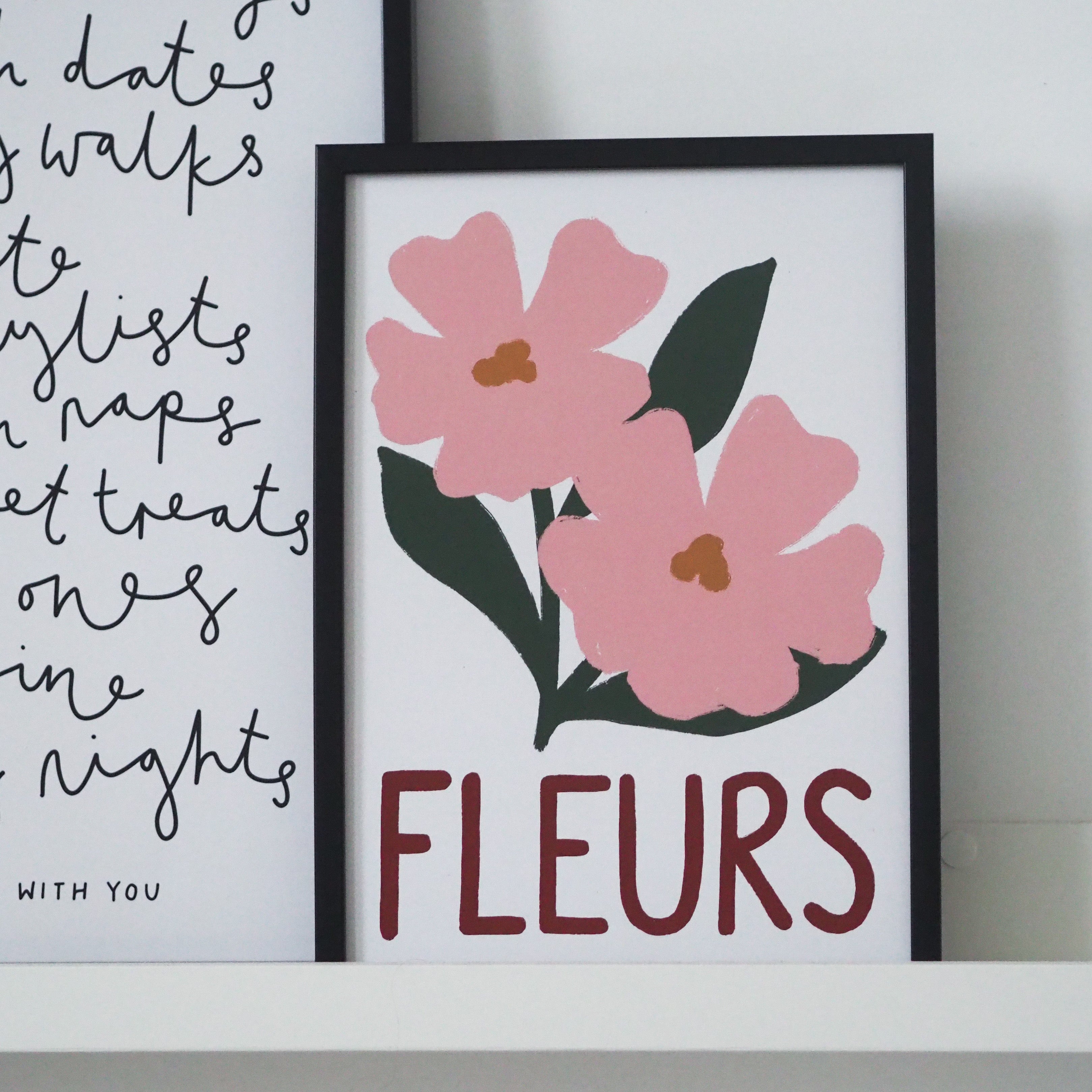 Fleurs A4 Print
