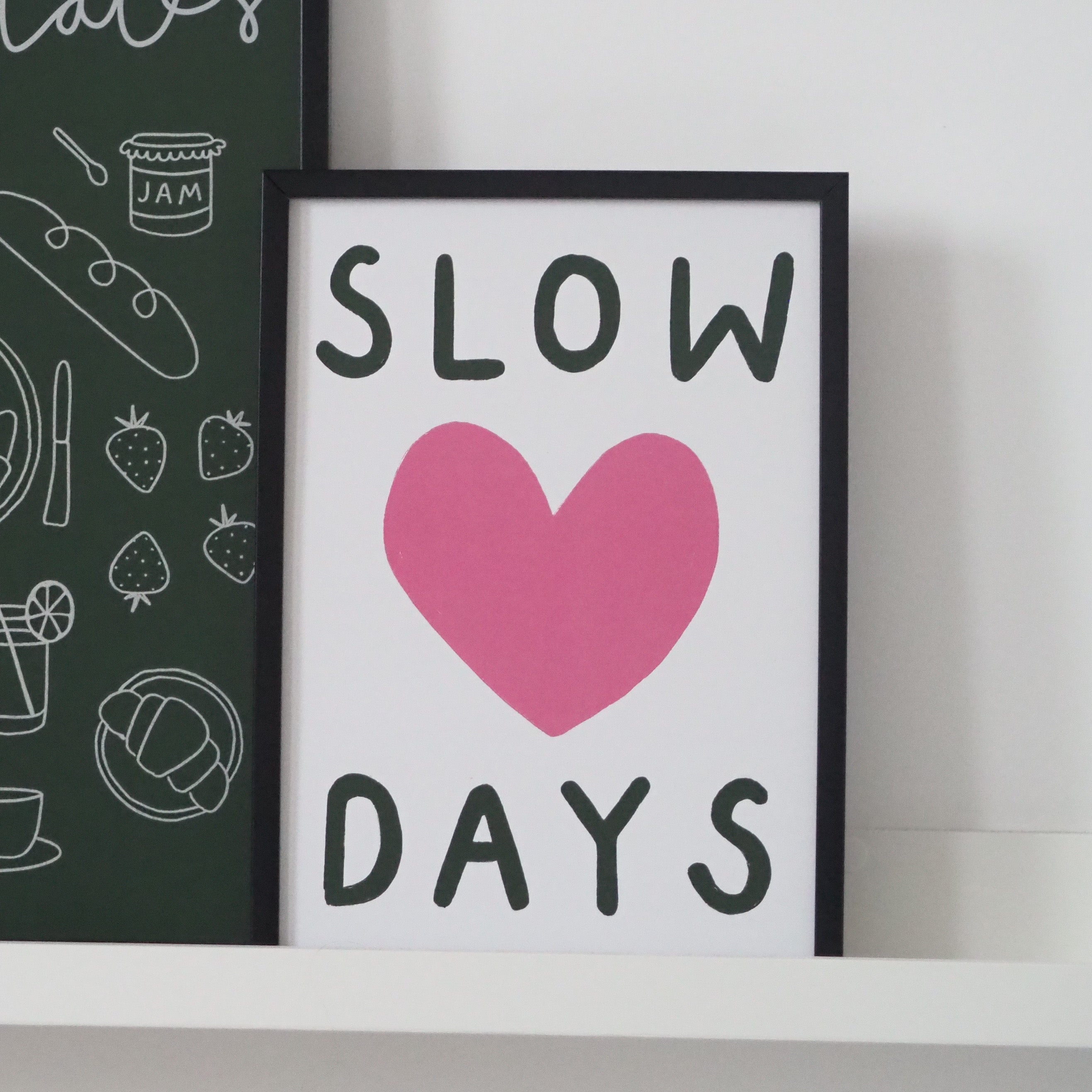 Slow Days A4 Print