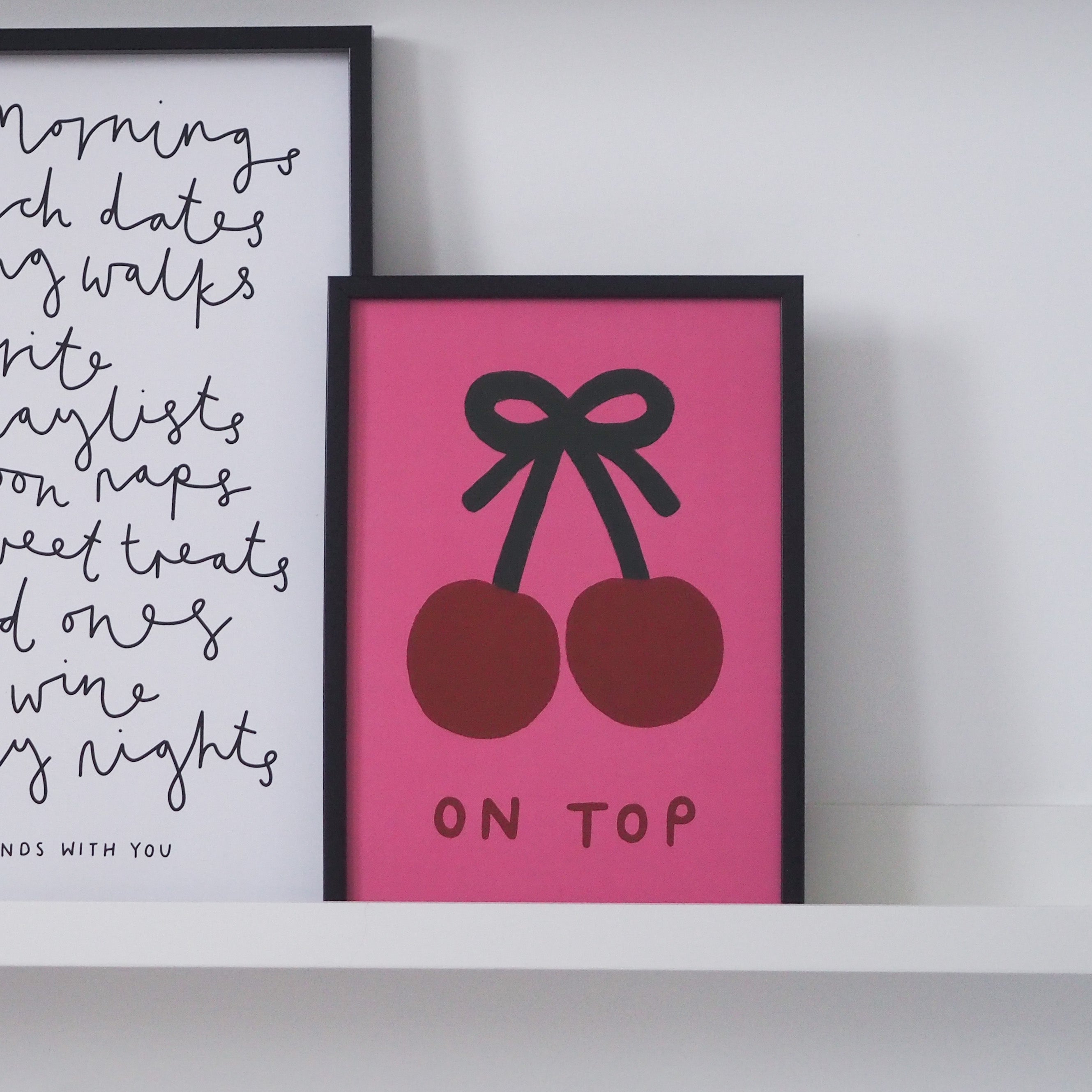 Cherry On Top A4 Print
