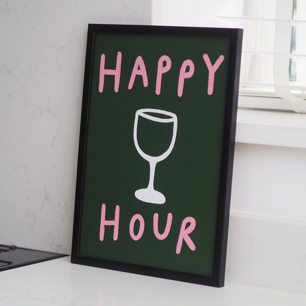 Happy Hour A4 Print