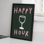 Happy Hour A4 Print