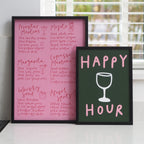 Happy Hour A4 Print