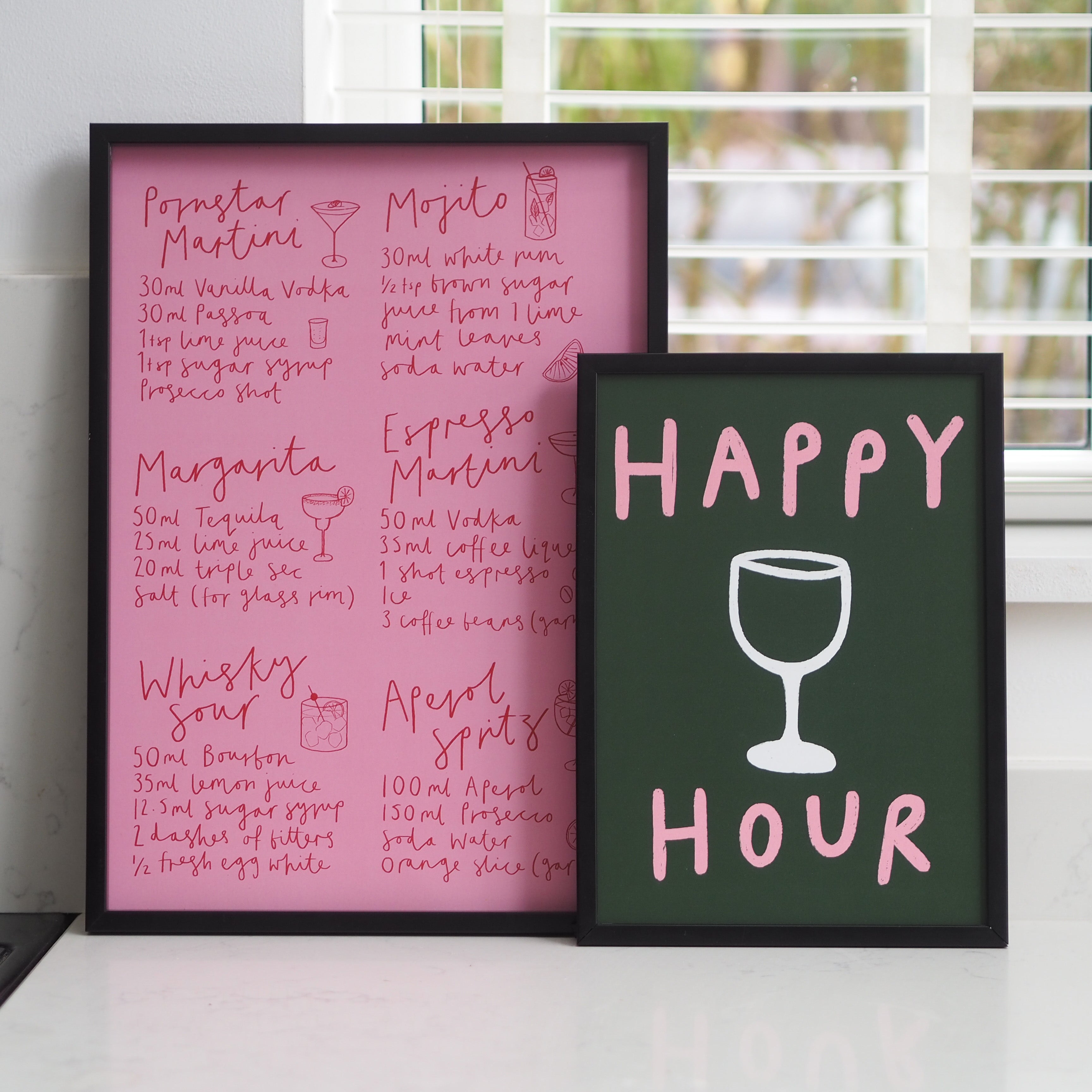Happy Hour A4 Print