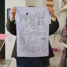 Load image into Gallery viewer, Top Dogs Tea Towel