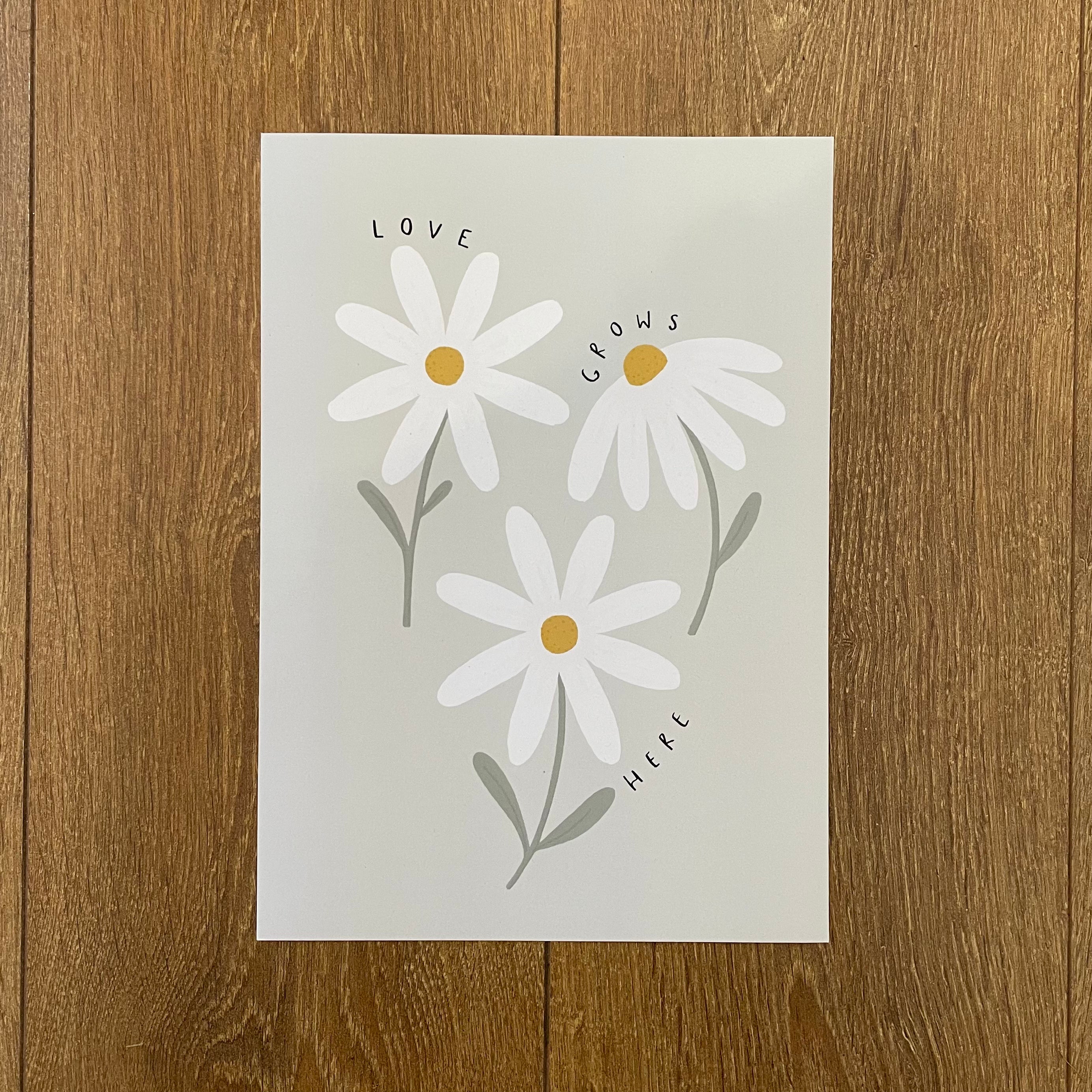 Love Grows Here - Seconds Print