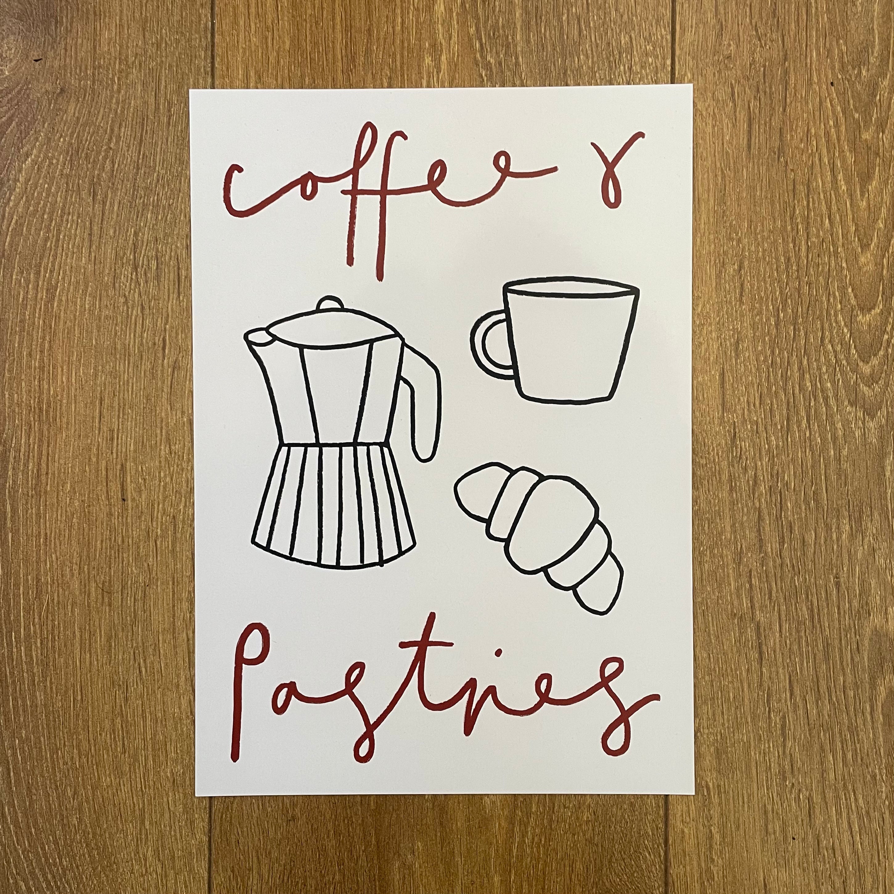 Coffee & Pastries - Seconds Print