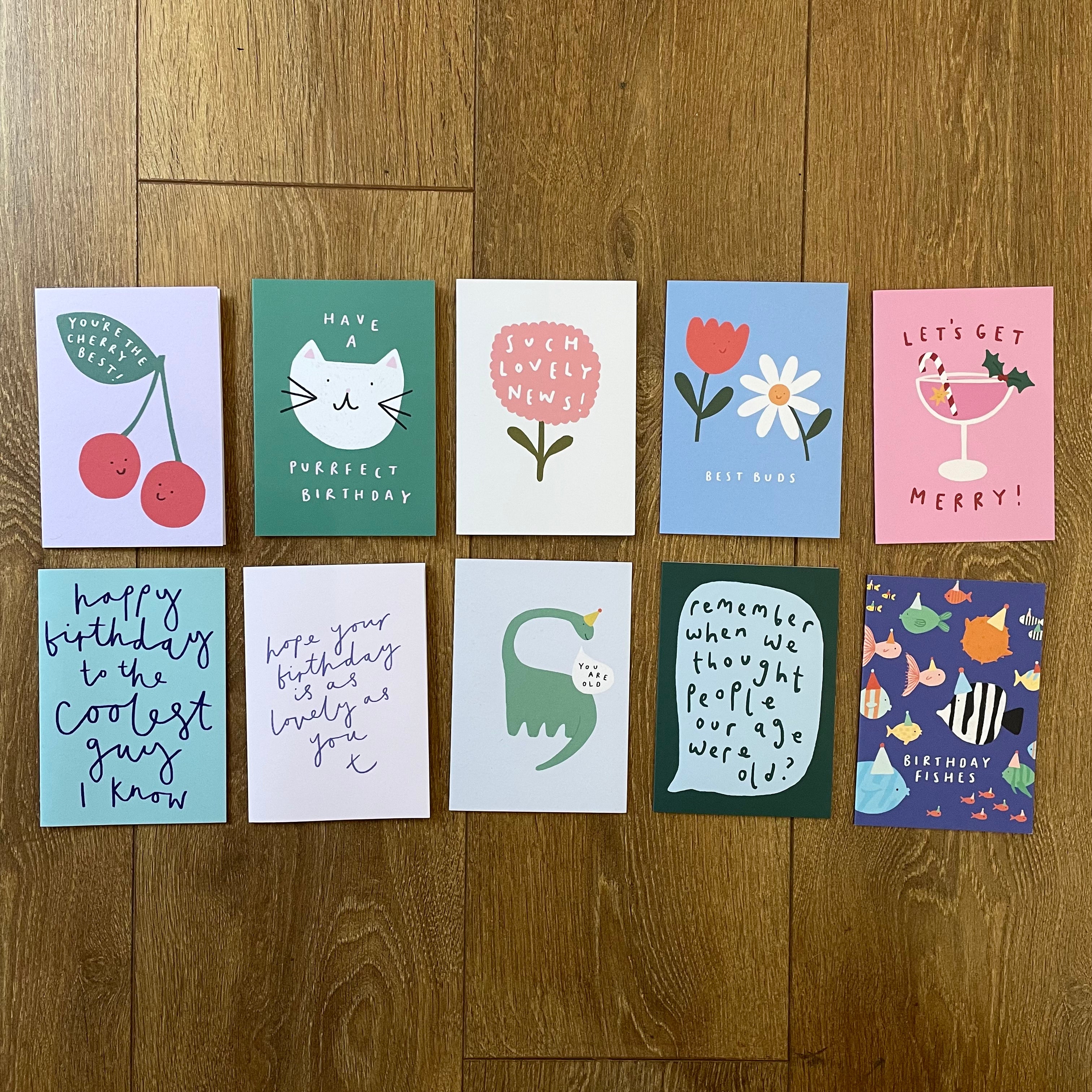 Seconds Greeting Card Bundle A