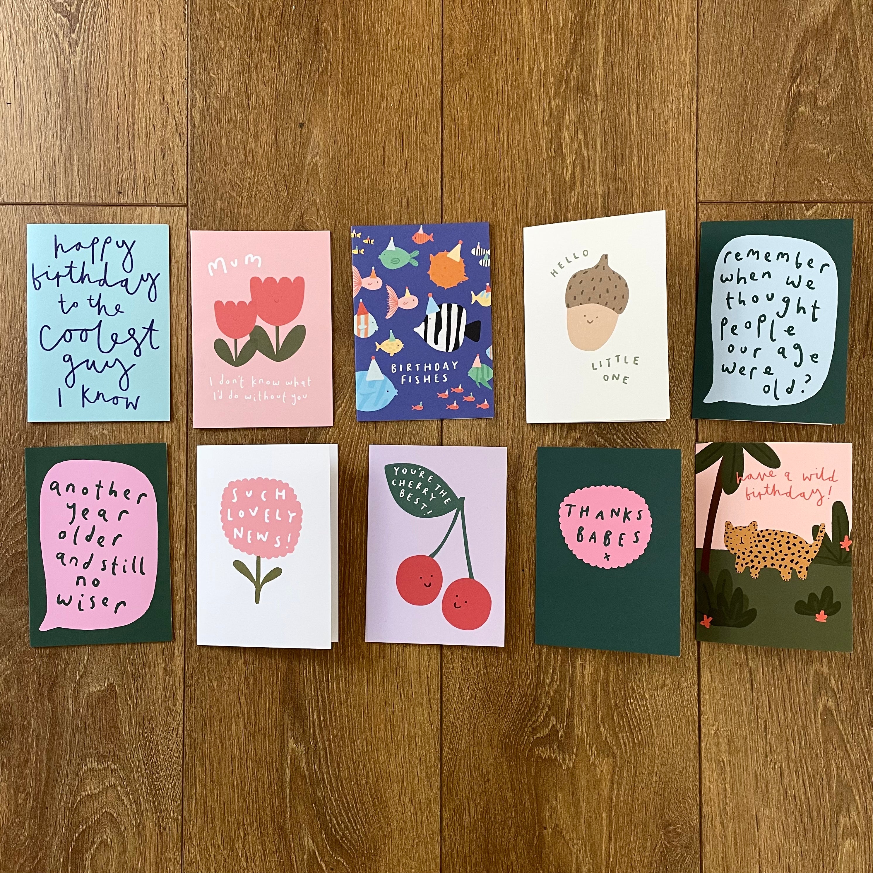 Seconds Greeting Card Bundle C