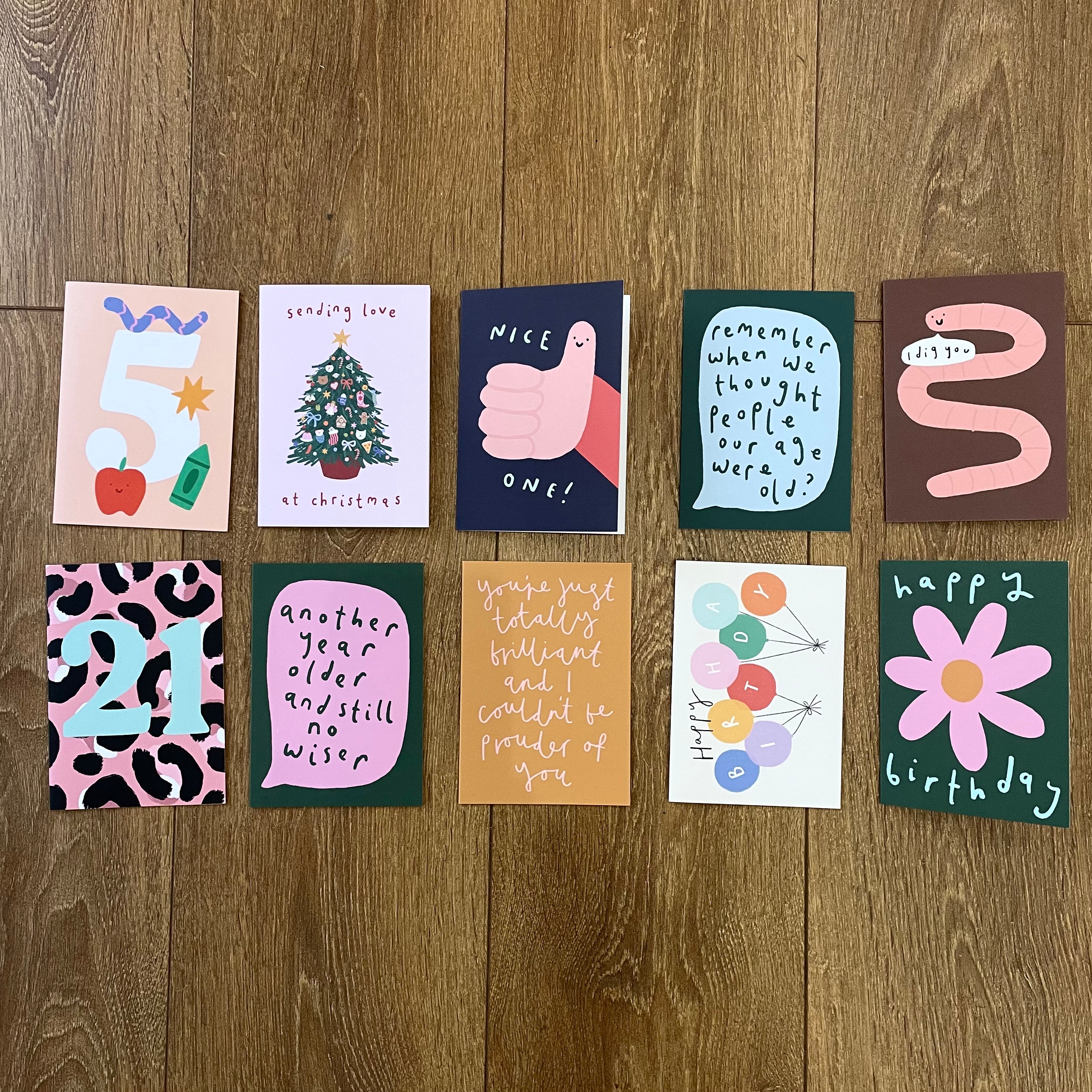 Seconds Greeting Card Bundle D