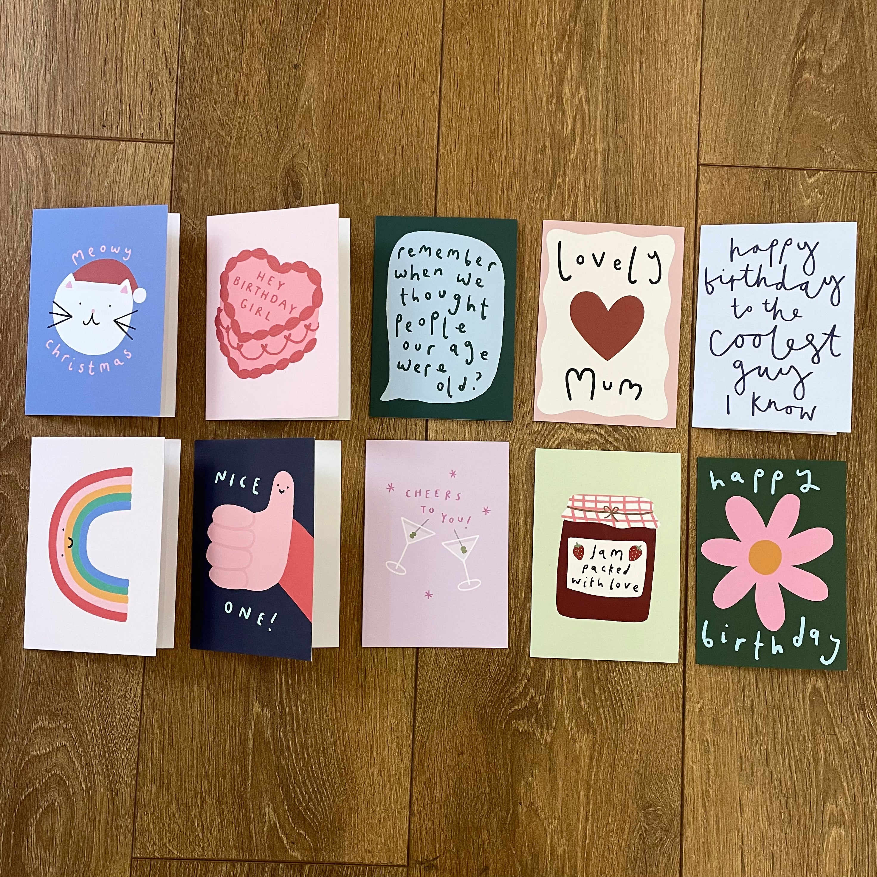 Seconds Greeting Card Bundle F