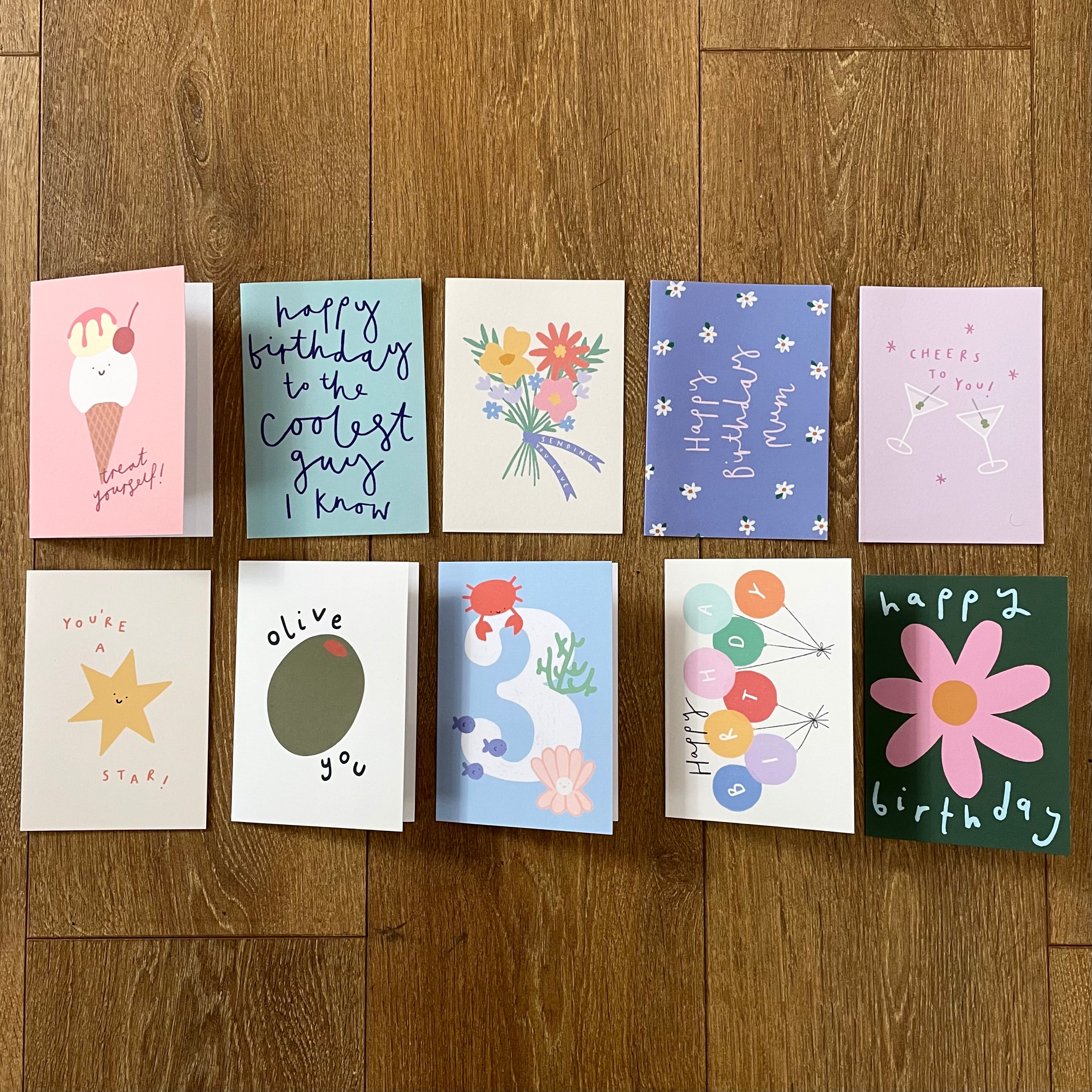Seconds Greeting Card Bundle H