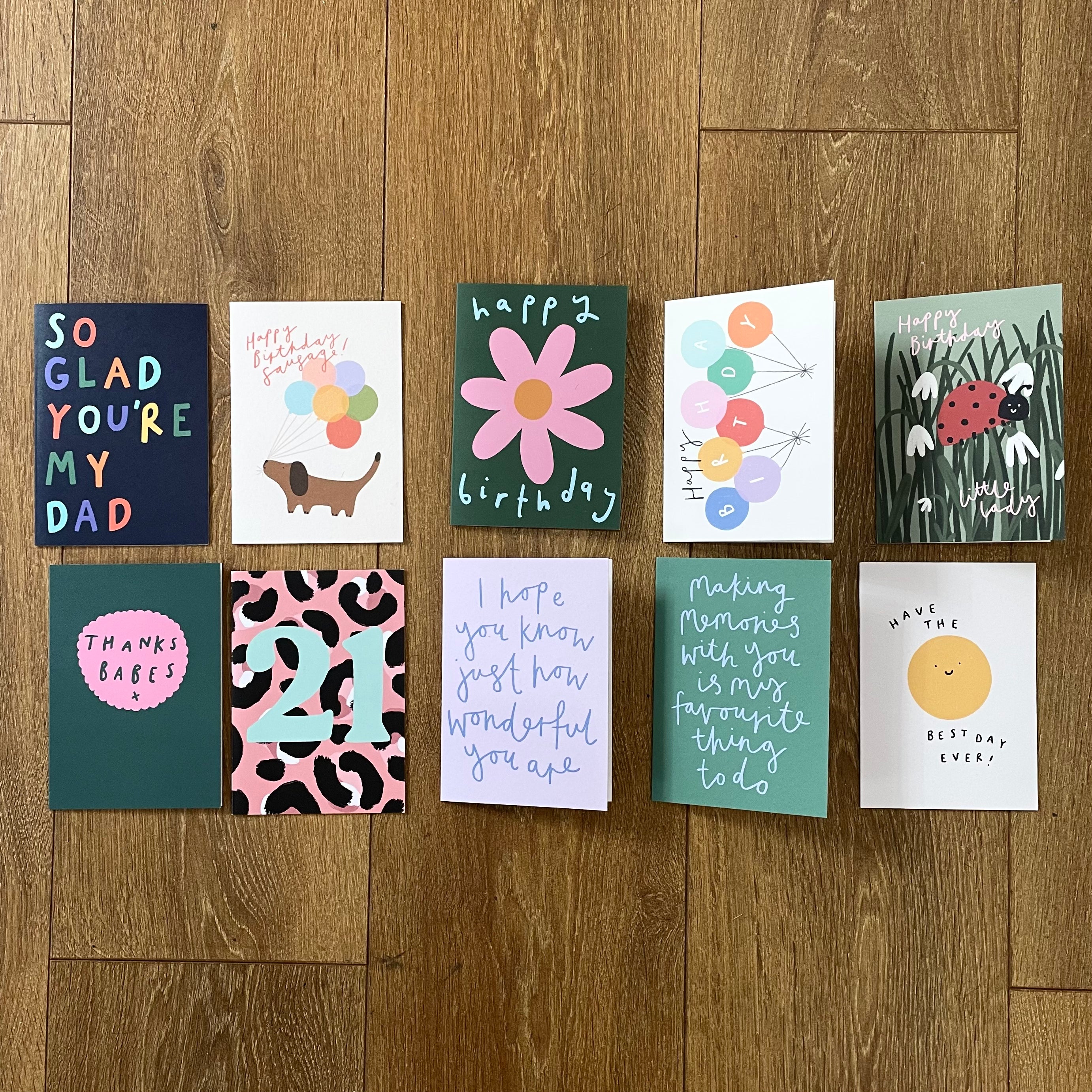 Seconds Greeting Card Bundle I