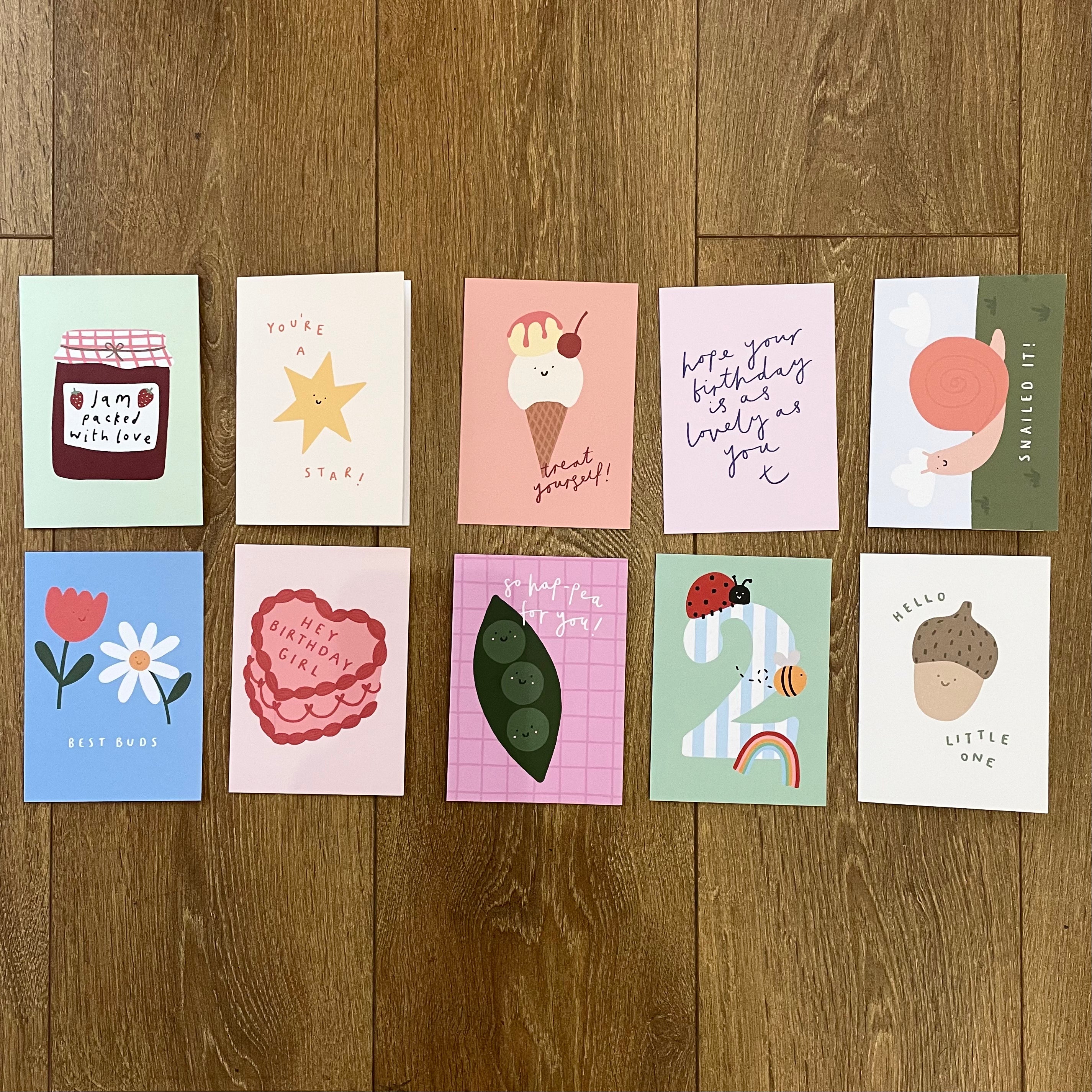 Seconds Greeting Card Bundle L