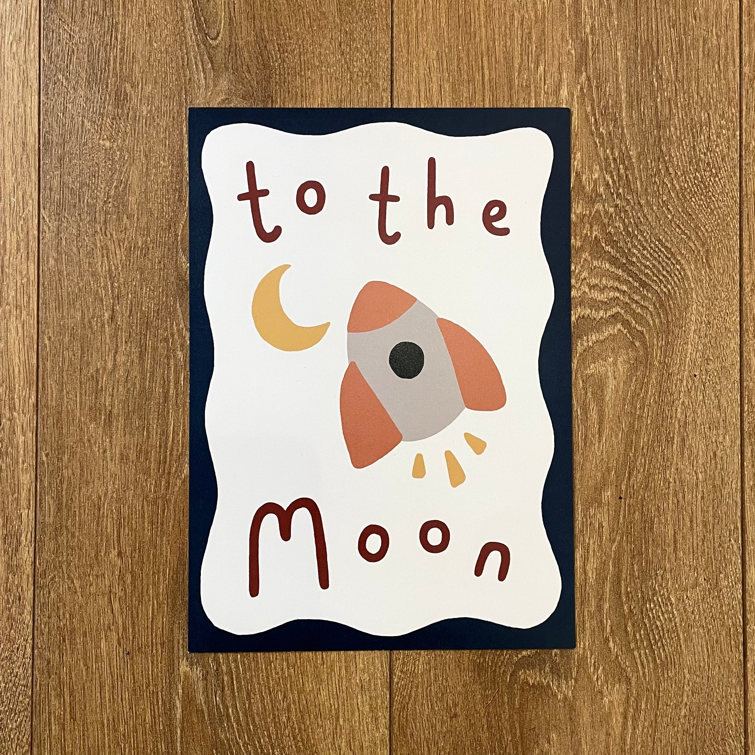 To The Moon - Seconds Print