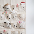Personalised fabric Advent Calendar