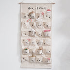 Personalised fabric Advent Calendar