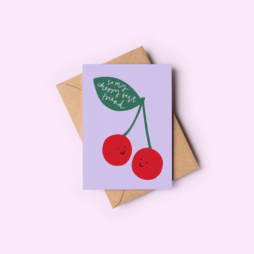 Cherry Best Friend Card