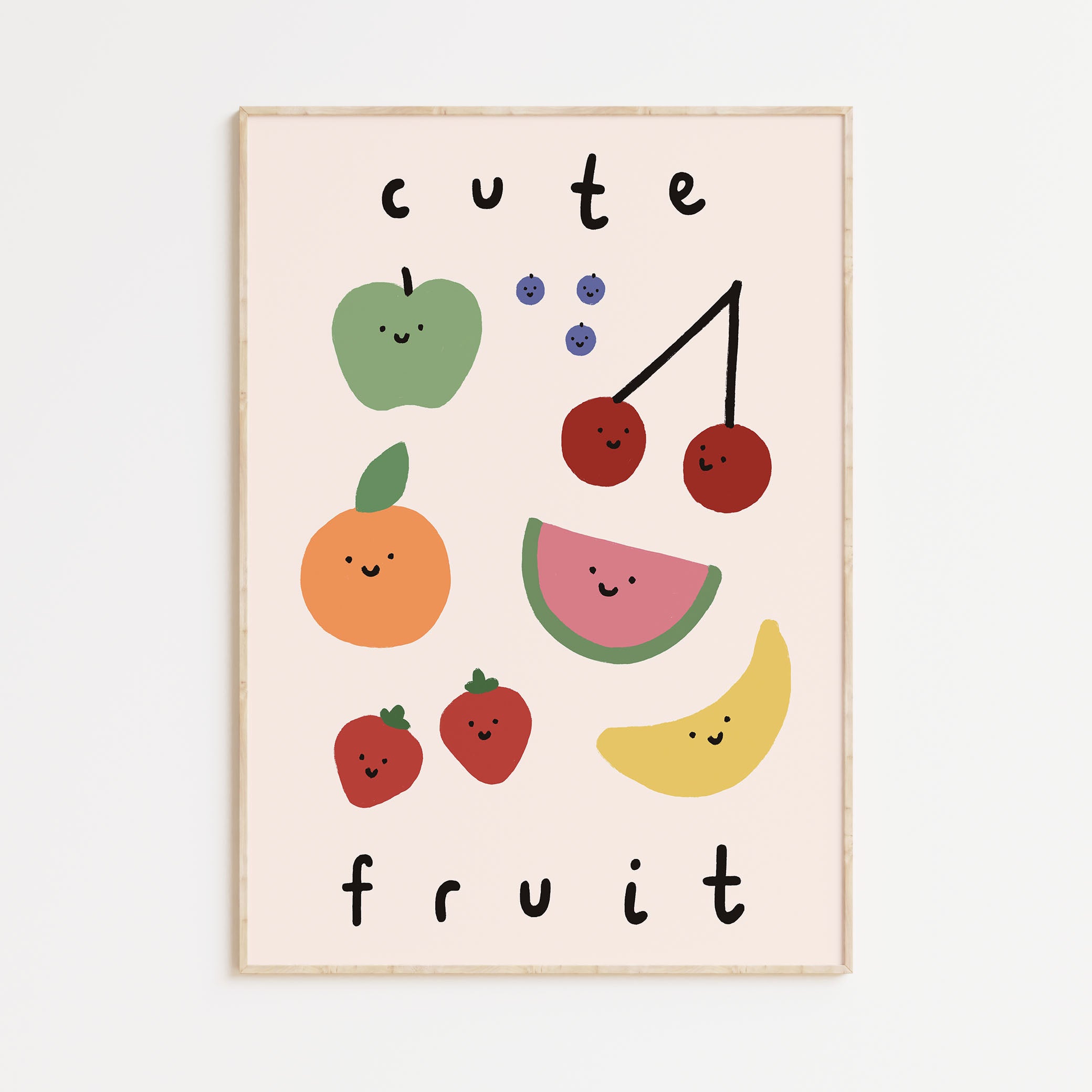 Cute Fruit Print