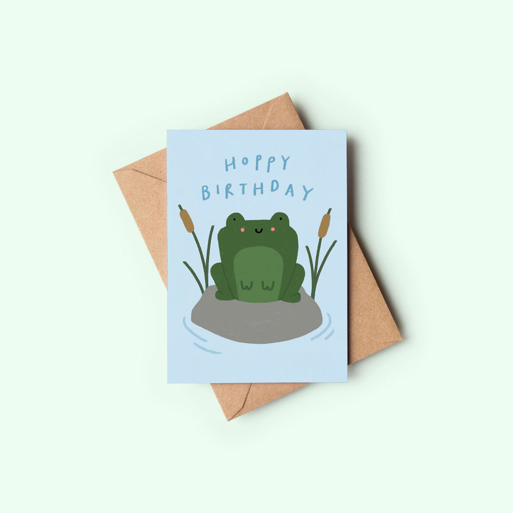 Hoppy Birthday Card