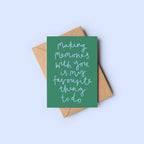 Making Memories Card