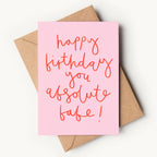 Birthday Babe Card