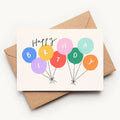 Birthday Balloons Card