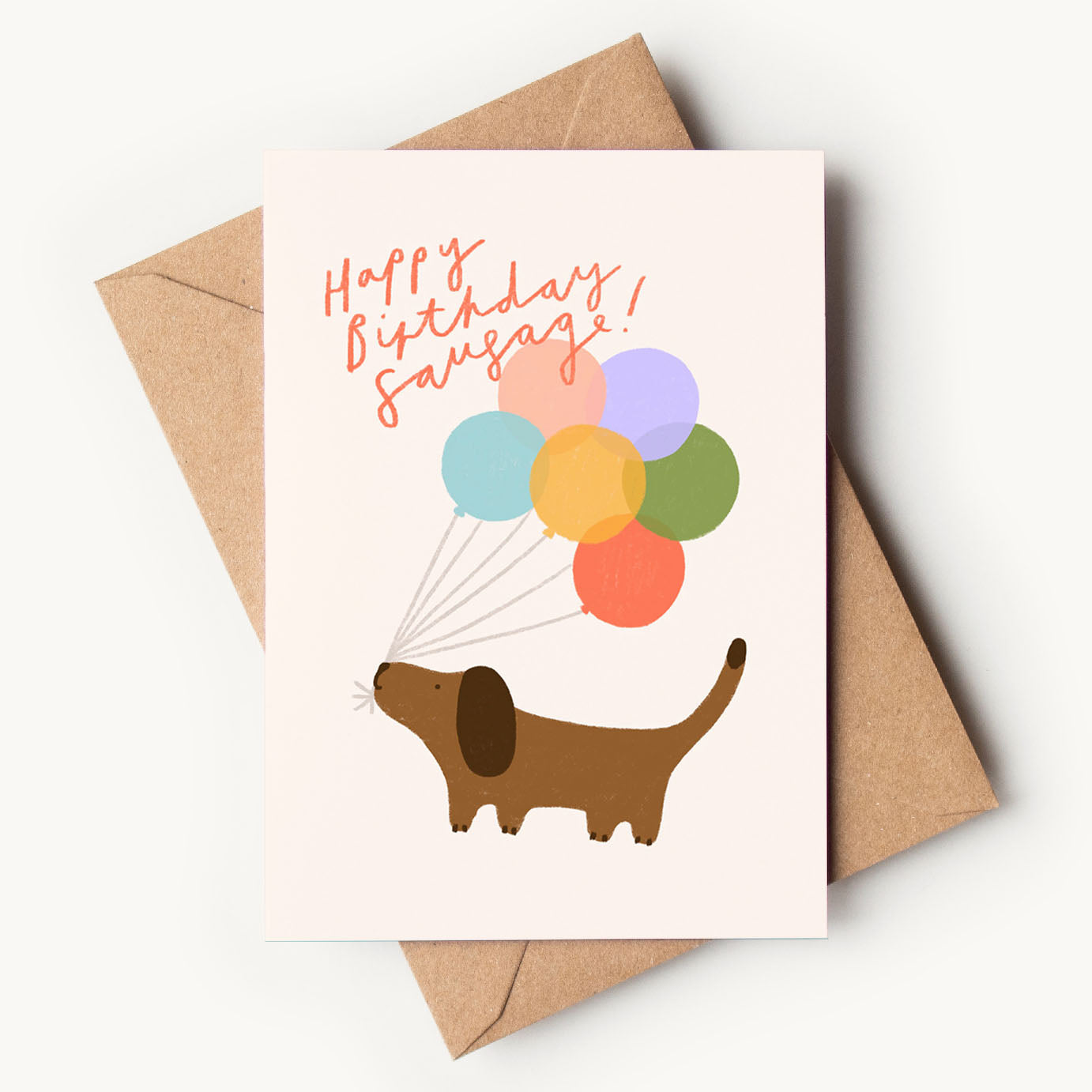 Happy Birthday Sausage Card