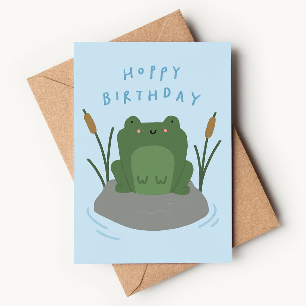 Hoppy Birthday Card