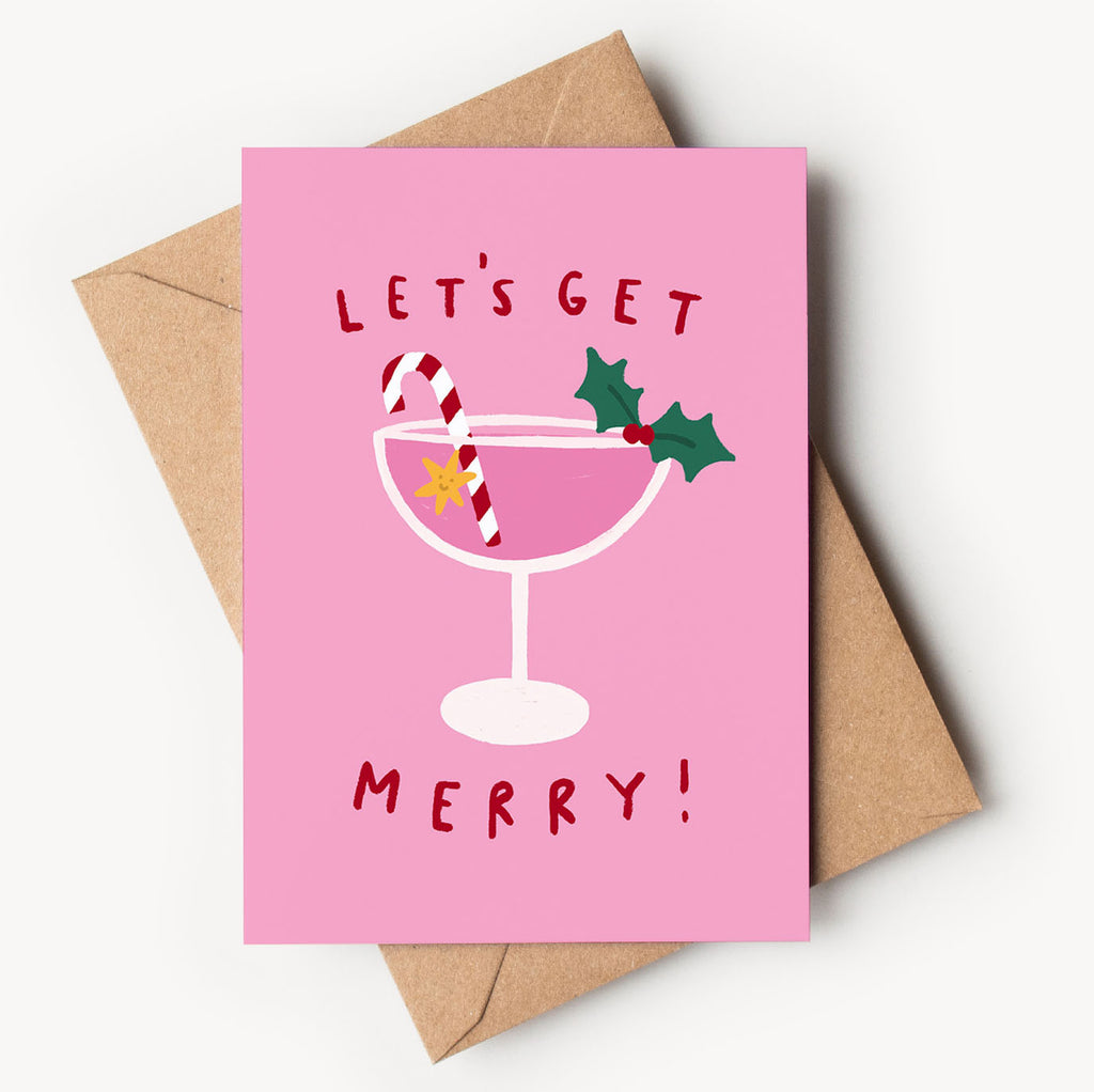 Let's Get Merry! Card