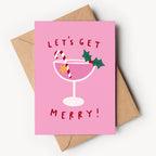 Let's Get Merry! Card