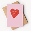Loving You Is Easy Card