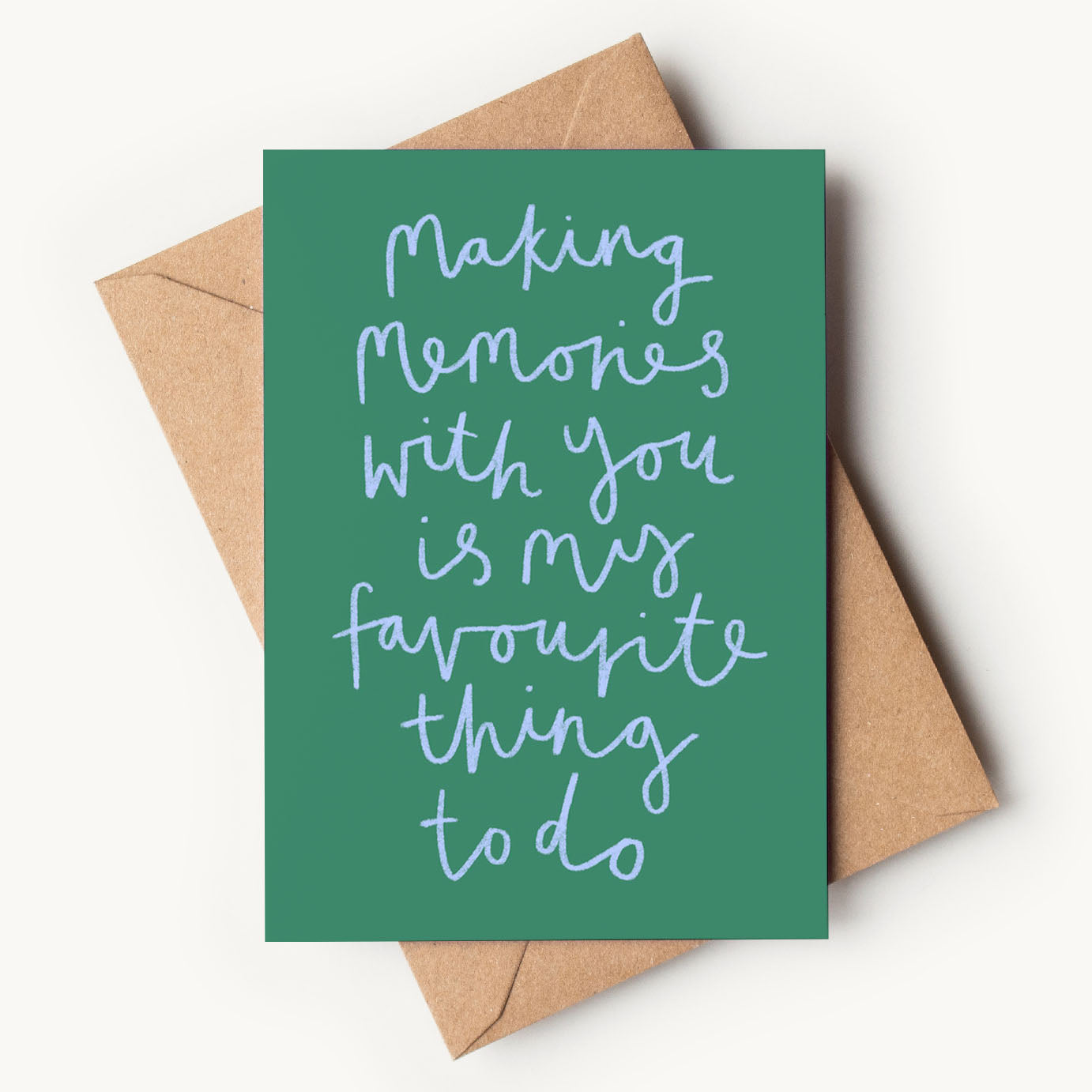 Making Memories Card