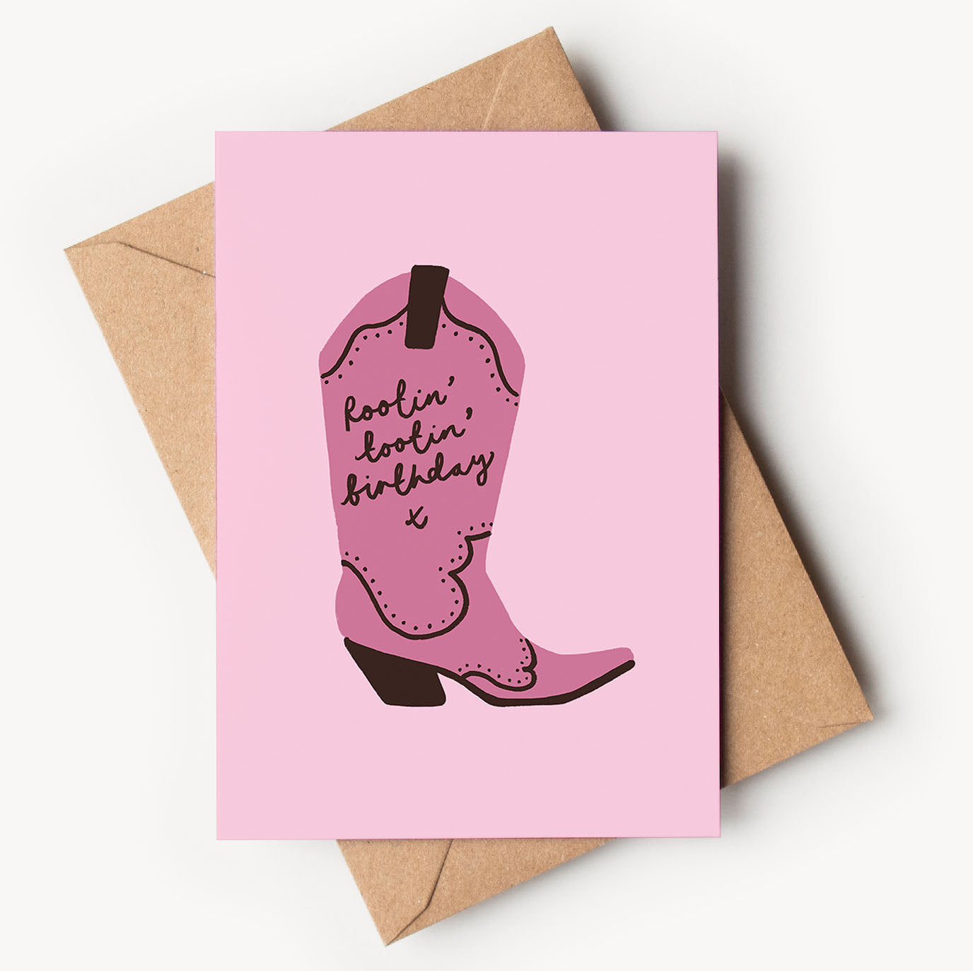 Rootin' Tootin' Birthday Card