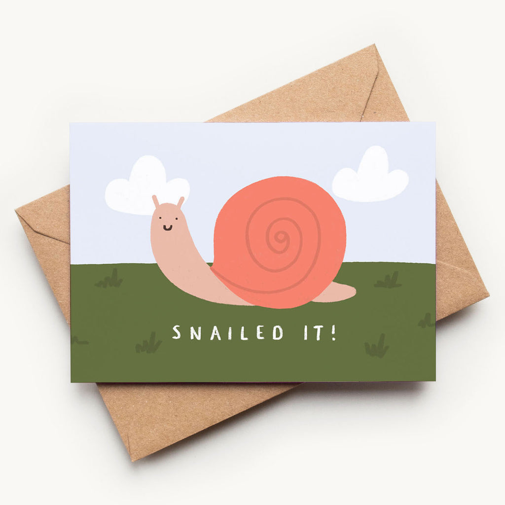 Snailed It Card
