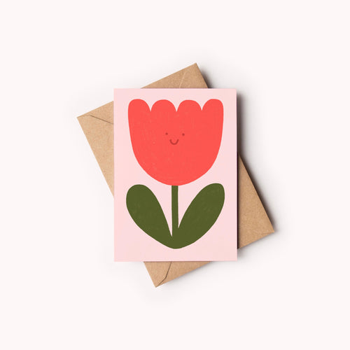 Happy Tulip Card