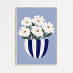 Blue Vase Print