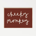 Cheeky Monkey A4 Print
