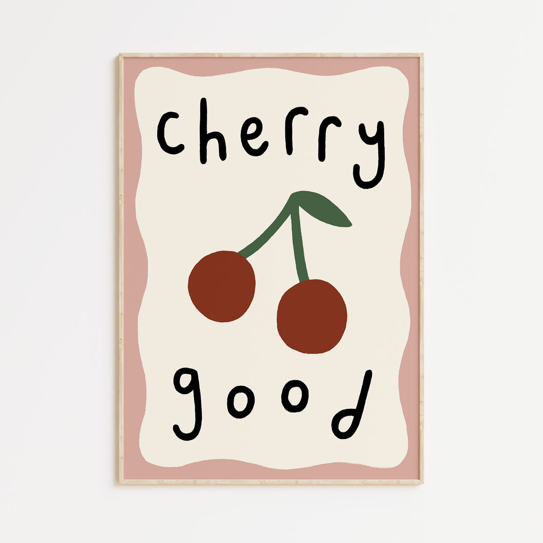 Cherry Good A4 Print