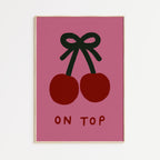 Cherry On Top A4 Print