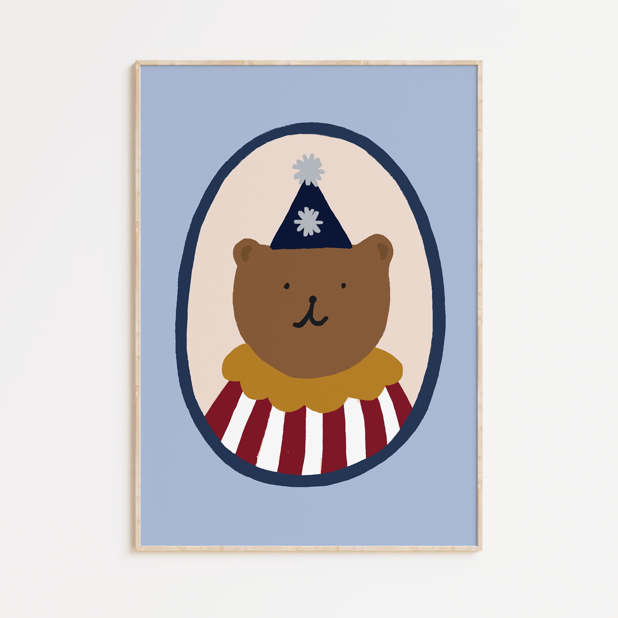 Circus Bear Print
