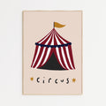 Circus Tent Print