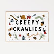 Load image into Gallery viewer, Creepy Crawlies A4 Print