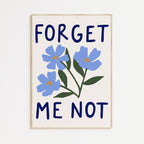 Forget Me Not A4 Print