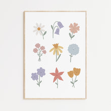 Load image into Gallery viewer, Happy Flowers A3 Print